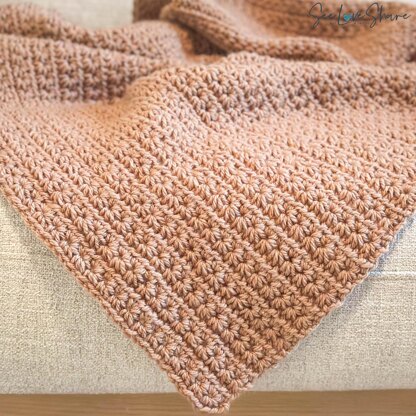 Star Stitch Cozy Throw