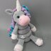 Unicorn stacking toy