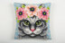 Craft Buddy Pretty Kitten Cushion Cross Stitch Kit