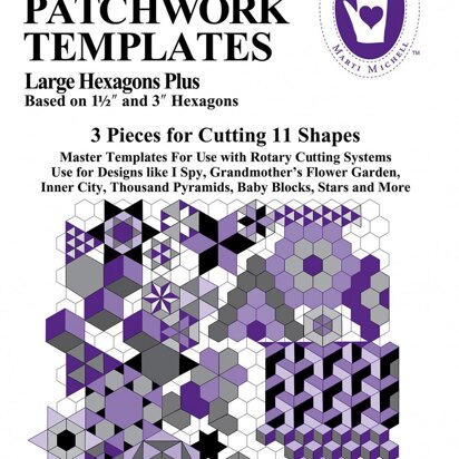 Marti Michell Set H Perfect Patchwork Quilting Template
