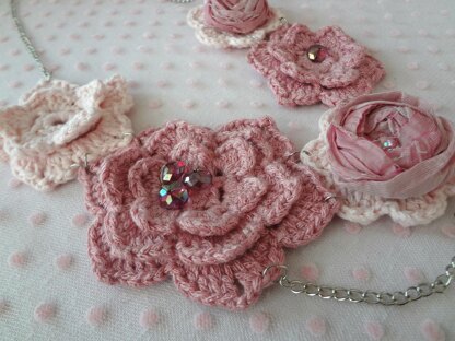 Joanna's Roses Necklace