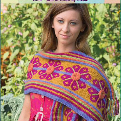 Cole Wrap in Classic Elite Yarns Color by Kristin - Downloadable PDF