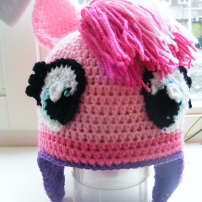 Pinkie Pie My Little Pony Hat Pattern  -  Perfect Gift