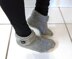 Women's Buttoned Up Slippers
