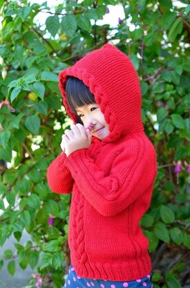 Horseshoe Cable Pullover (Kids / Hoodie / Cable Sweater)