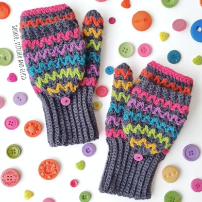 Pick and Mix convertible mittens