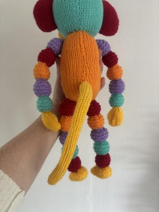 Rainbow Bobble Monkey