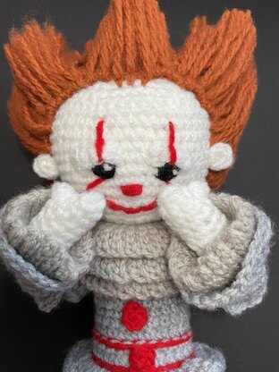Creepy Clown amigurumi
