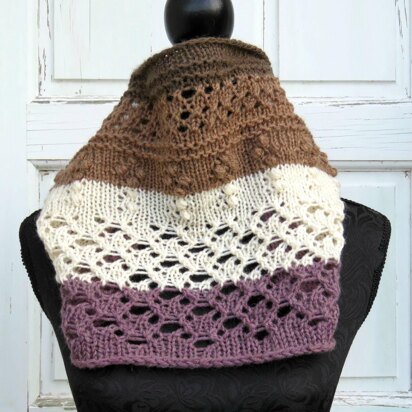 Mochacinno Cowl - knitting pattern