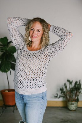 Lattice Luxe Pullover