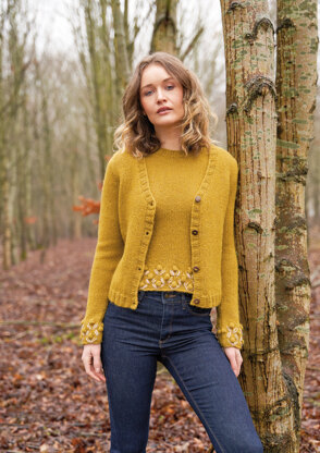 Percy Cardigan in Rowan Alpaca Classic - ZB328-00013-DEP - Downloadable PDF