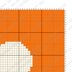 Abstract Flower Orange Blanket Botanical Home Decor C2C Crochet PATTERN