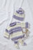 Jacket, Top, Hat, Socks, & Blanket in King Cole Cosy Love Aran - P6045 - Leaflet