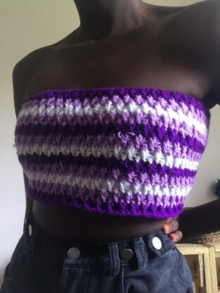 Alpine Stitch crochet bandeau