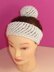 Ballerina Beaded Easy Lace Headband and Bun Cover