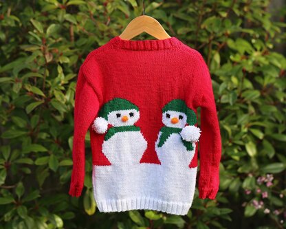 P117 Snowmen Jumper