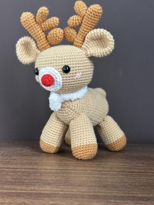 Reindeer Crochet Pattern PDF