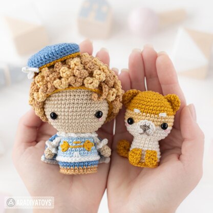 Royal Family Crochet Pattern by AradiyaToys Shiba Inu Amigurumi Tutorial King DIY Handmade Queen Animals Crochet Patterns (Olka Novytska)