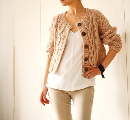 Love Cable Cardigan