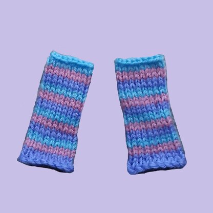 Cosy Leg Warmers for Doll