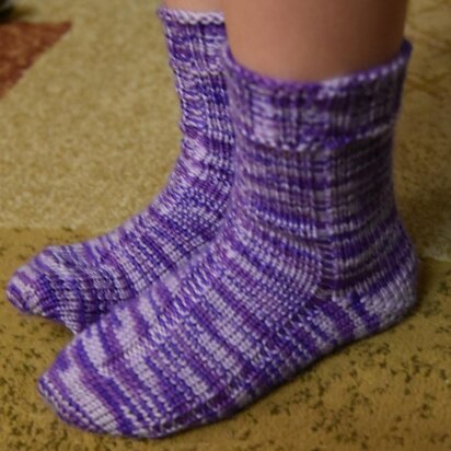 Toasty Toes 40 Peg Loom Knit Socks