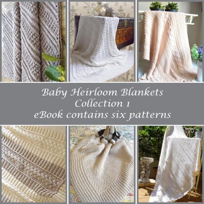 Baby Heirloom Blankets Collection 1  eBook