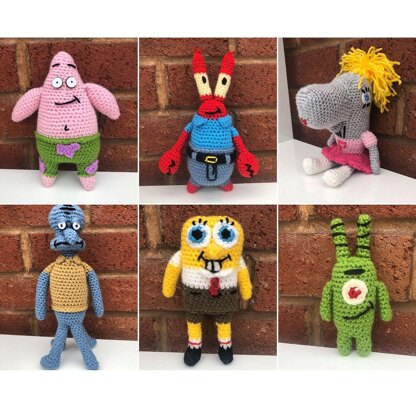 6 Sponge Bob Crochet Patterns