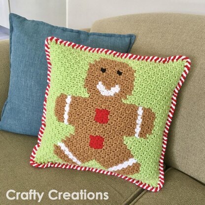 Gingerbread Man Cushion