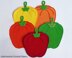 070 Sweet peppers potholder