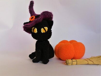 Black cat. Little Witch