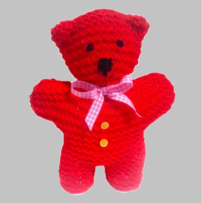 Little Red Teddy Bear