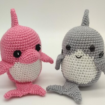 Amigurumi Shark & Dolphin