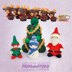 Christmas Tree Santa Rudolph Snowman Elf - Reindeer Scarf Gnome Hat - FROGandTOAD Créations
