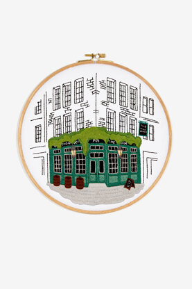 DMC Pub Embroidery Pattern - PAT1604 - Downloadable PDF