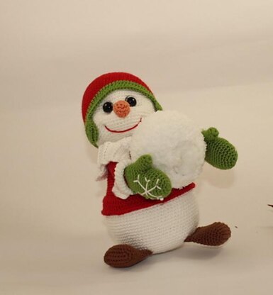 Amigurumi Snowman