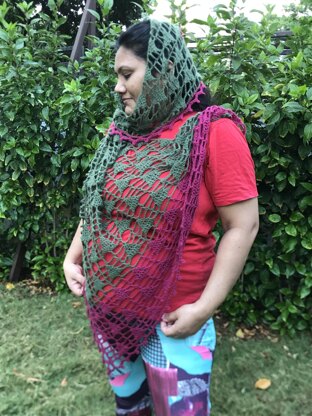 Kaayur Shawl Crochet Pattern