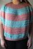 Knitted Pink and Blue Top