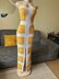 Granny square maxi dress