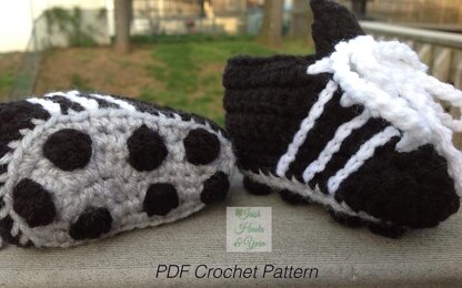 Soccer cleats/Running Shoes Crochet Pattern