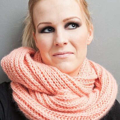 Brioche Infinity Scarf