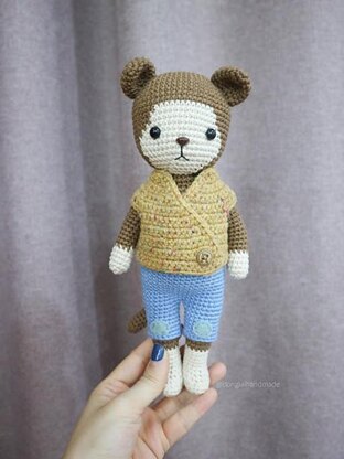 PDF PATTERN CROCHET BAOBAO MONKEY