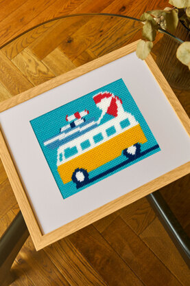 DMC Campervan Tapestry Kit - 12 x 15cm