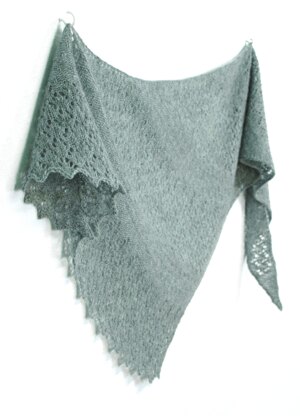 Wintermint Shawl