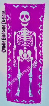 Sir Skelly Bonesington wall hanging
