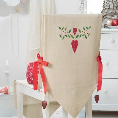 Enchanting Christmas - Chair Cover in Anchor - Downloadable PDF