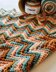 Zigzag Waffle Chevron Blanket