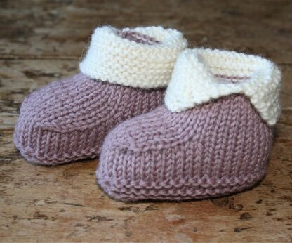 Bonny baby booties