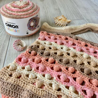 Nana's Crochet Creations - Yarn used: Caron Cotton Cakes in Beach