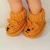 Baby Teddy Bear Booties