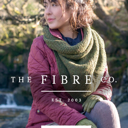 Tyan Shawl in The Fibre Co. Lore - Downloadable PDF